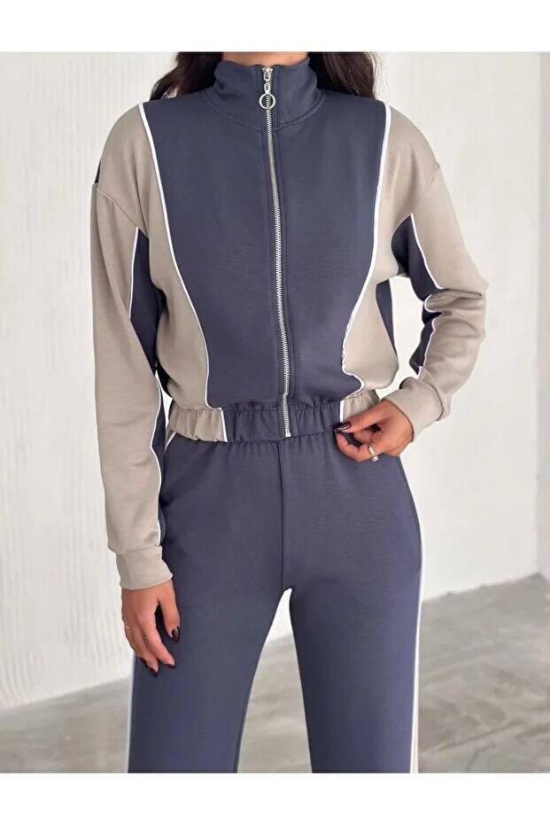 KADIN EŞOFMAN TAKIMI MODAL KUMAŞ / WOMEN TRACKSUIT MODAL FABRIC XL - ANTRESİT