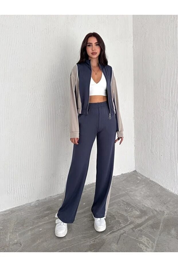 KADIN EŞOFMAN TAKIMI MODAL KUMAŞ / WOMEN TRACKSUIT MODAL FABRIC XL - ANTRESİT