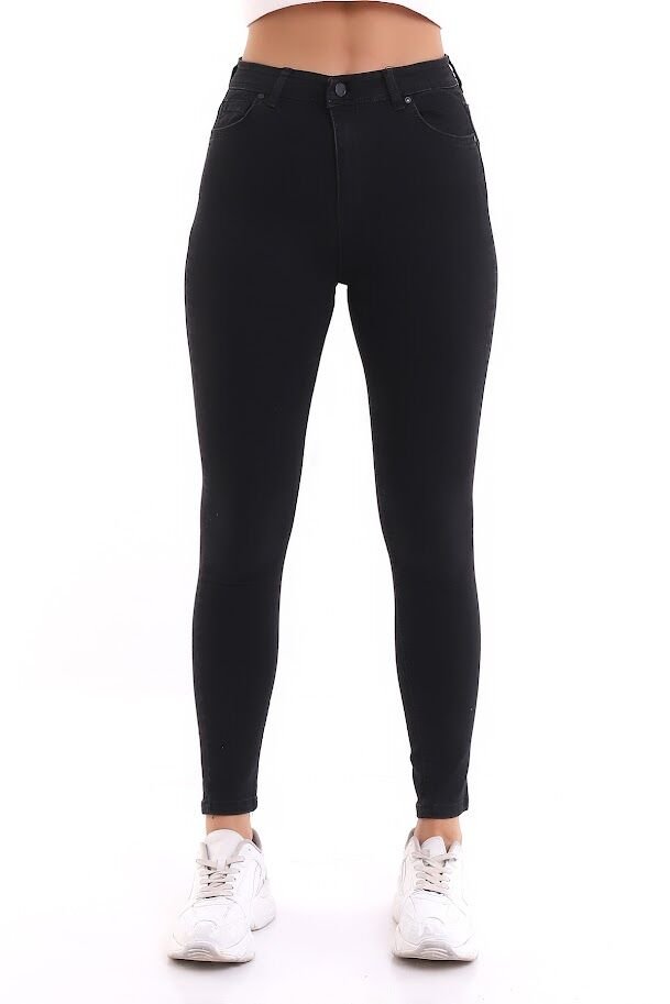 POWER LİKRA SKİNNY JEAN PANTOLON XXL - SİYAH