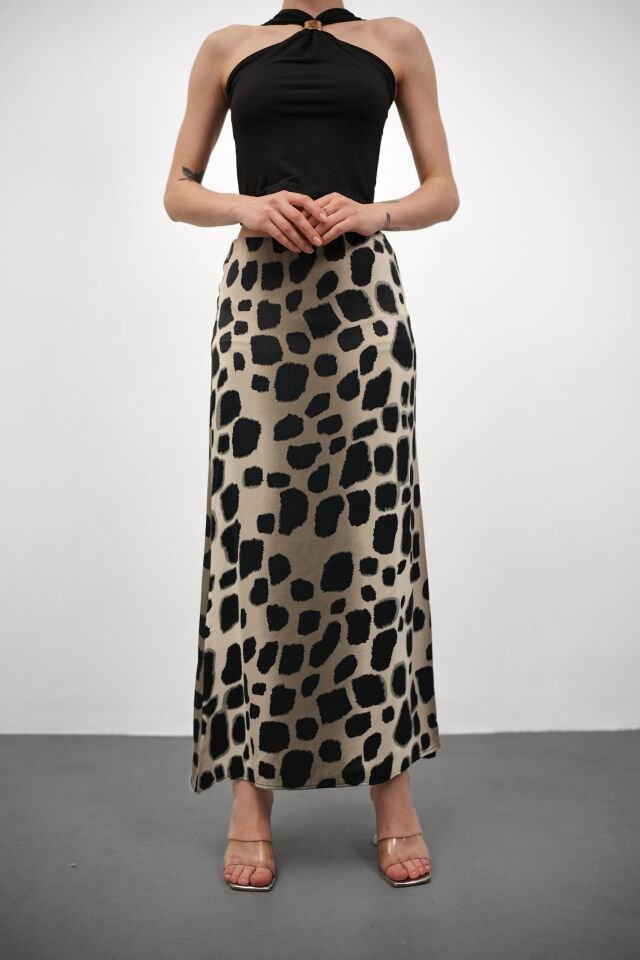 DESENLİ SATEN ETEK - SATEN ETEK - UZUN ETEK / KOD ÇOKRENKLİ 3XL - KOD-3 SOFT RENK