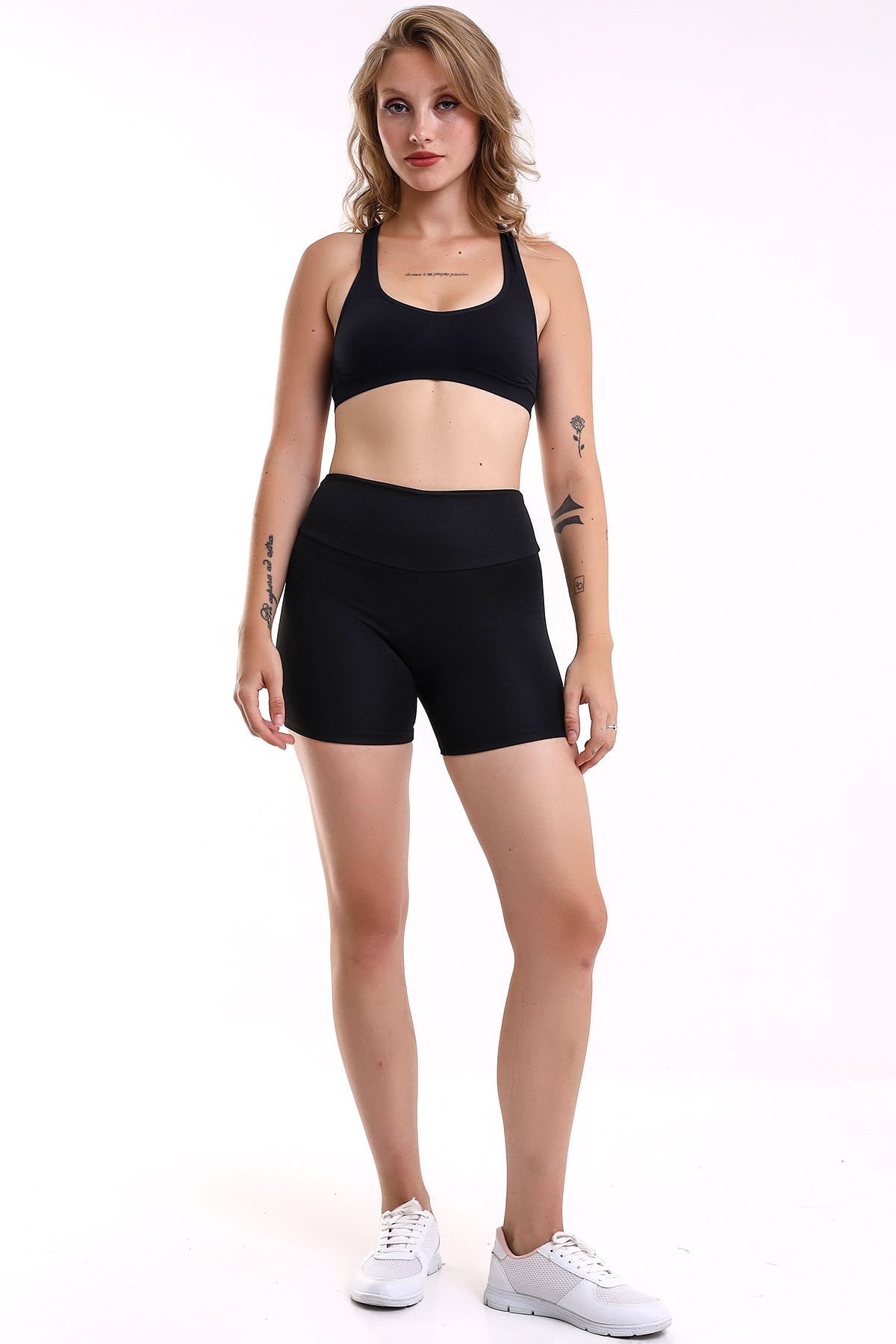 KADIN SPORCU TAYT ŞORT / WOMEN'S ATHLETES TIGHTS SHORTS XS