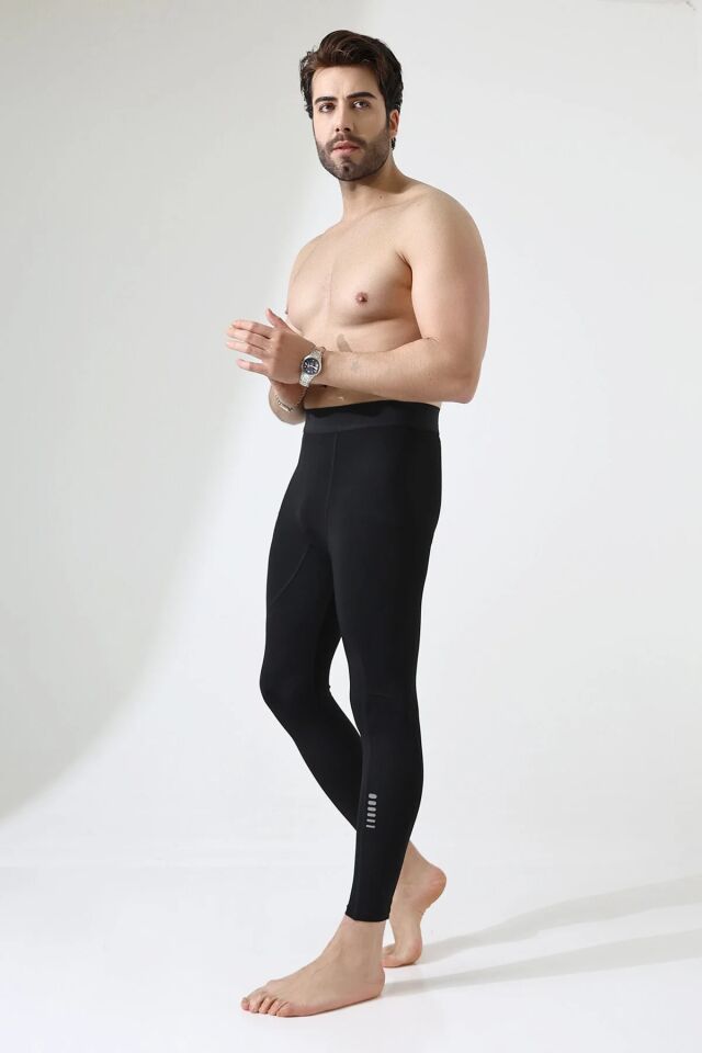 Erkek Fitness Uzun ve Sporcu Tayt WM 2XL