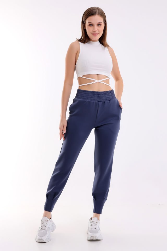 Scuba Jogger Eşofman Altı L - İNDİGO