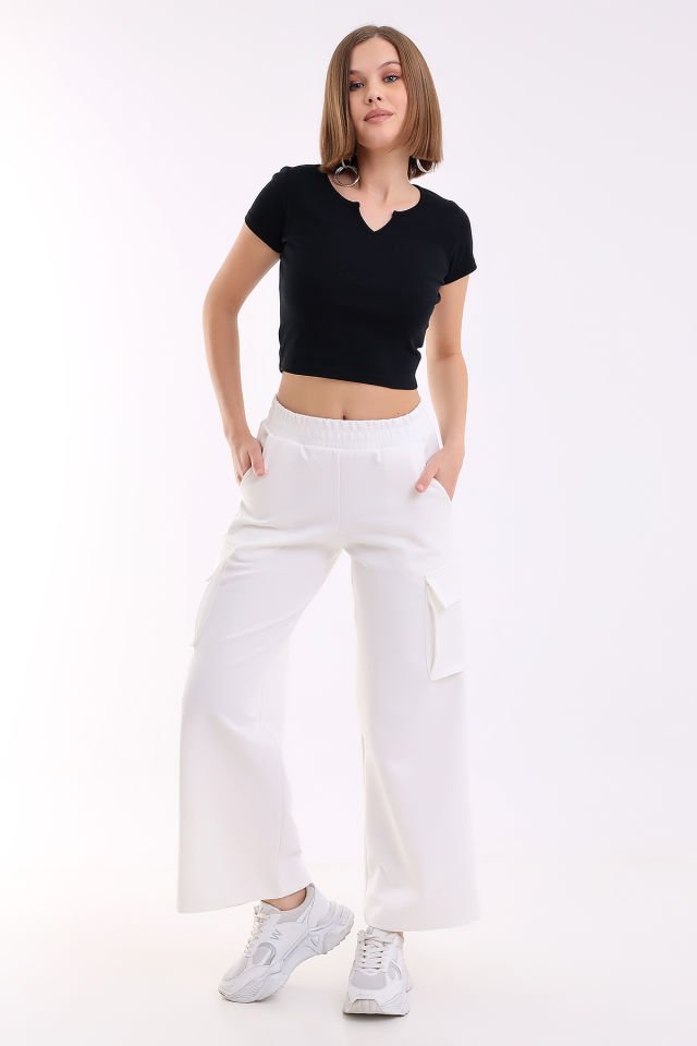 KARGO CEPLİ SCUBA PANTOLON / SCUBA TROUSERS WITH CARGO POCKET