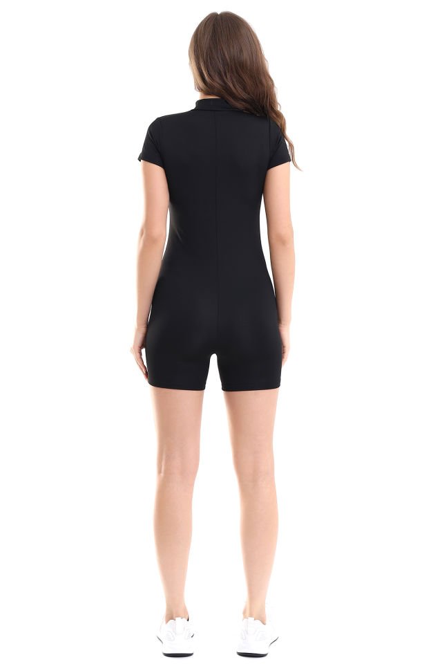 Kadın Deniz ve Havuz Yüzücü Mayo Şortlu Tulum 2XL