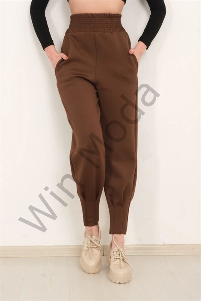 Kadın Scuba Jogger Eşofman Altı M - KAHVERENGİ