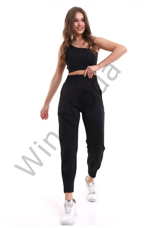 Kadın Scuba Jogger Eşofman Altı XS - SİYAH