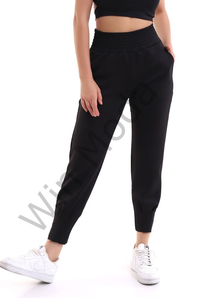 Kadın Scuba Jogger Eşofman Altı XS - SİYAH