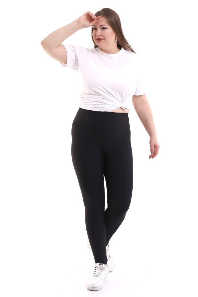 Büyük Beden Toparlayıcılı Tayt Korse 1920-B 4XL - SİYAH