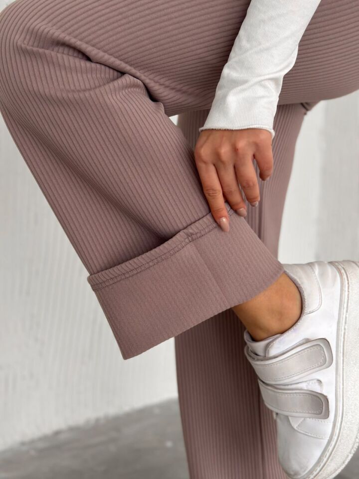 Kadın Günlük ve Spor İçi Şardonlu Comfottable Pantolon 2424 XL - VİZYON