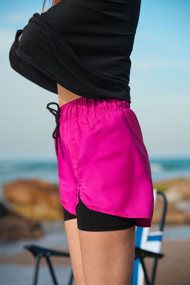 Kadın Deniz Şortu Survive The Sea Model SURVİ S - FUŞYA