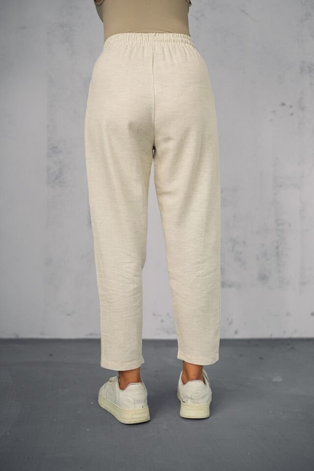 Kadın Yazlık Günlük ve Spor Keten Kumaş Panton M