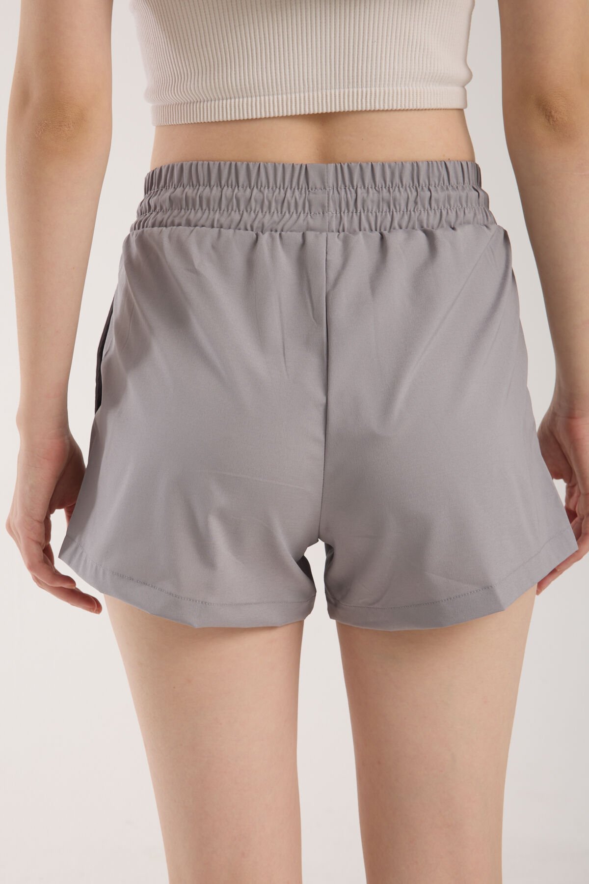 Kadın Deniz ve Plaj Şortu WM L - GRİ