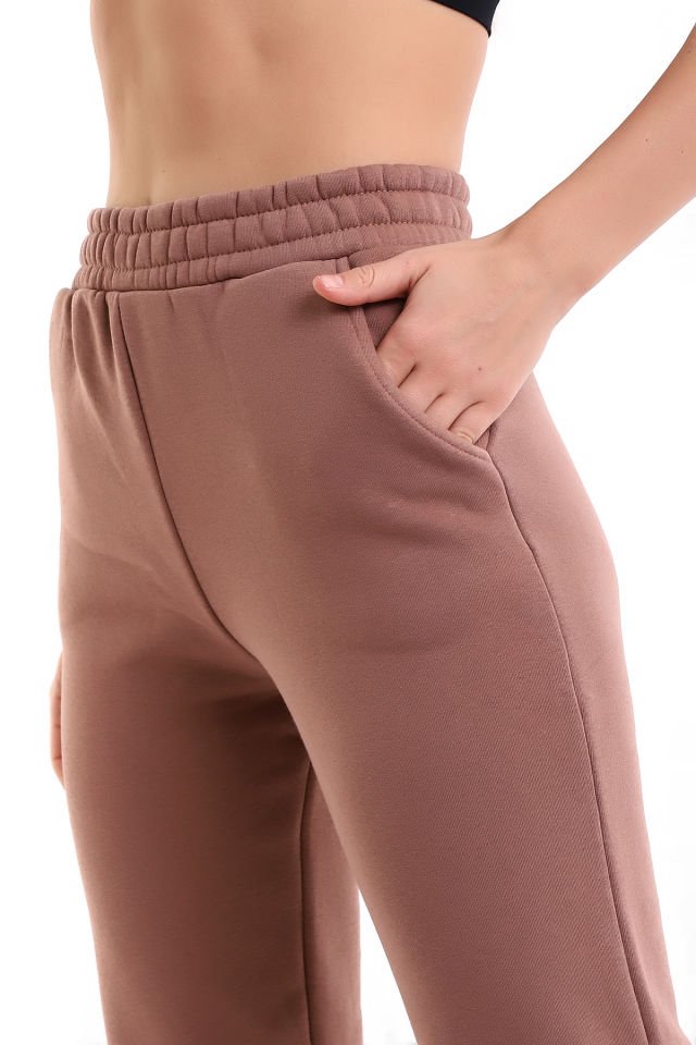 KALIN EŞOFMAN ALTI 3 İPLİK ŞARDONLU XL - KAHVERENGİ