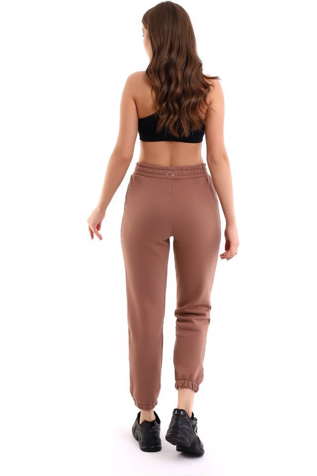 KALIN EŞOFMAN ALTI 3 İPLİK ŞARDONLU XL - KAHVERENGİ